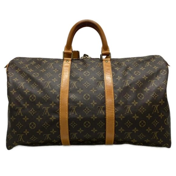 LOUIS VUITTON Keepall 50 Monogram - Boston Bag Monogram Canvas 555-081125 - Picture 2 of 11